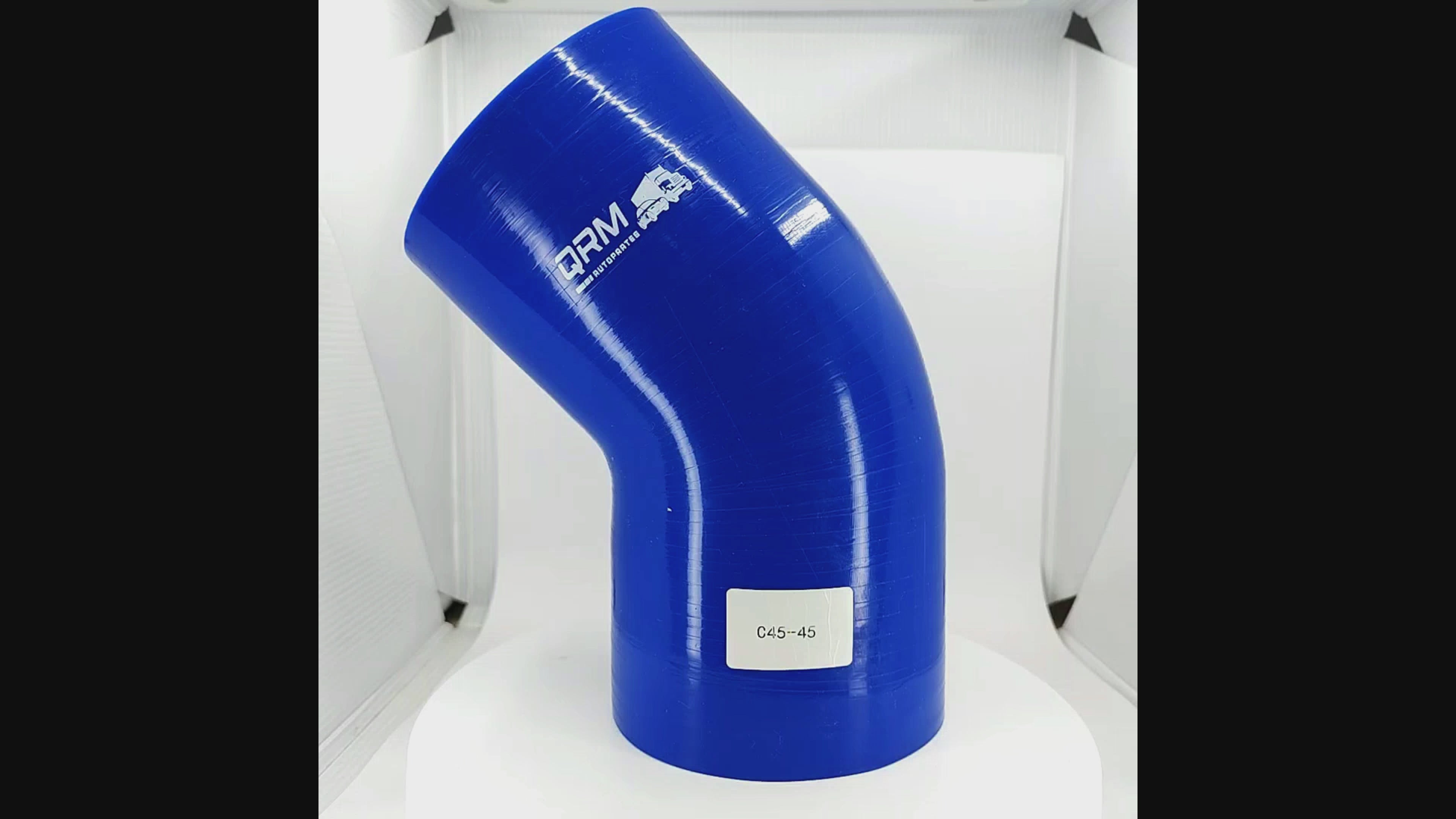 Codo de Silicón 45° - 4 1/2" (114mm) ID x 8" Largo - SKU: C45-45